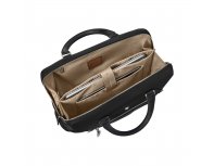 Briefcase Victorinox Victoria Signature, 42x13x30 cm, nylon/leather, black (612209)