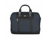 Портфель Victorinox Architecture Urban2 15'', 42x13x31 см, полиэстер/кожа, синий (612671)