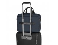 Портфель Victorinox Architecture Urban2 15'', 42x13x31 см, полиэстер/кожа, синий (612671)