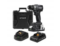 Дрель-шуруповёрт Stavr SDD 18BL-2K (2x2.0Ач, ЗУ, кейс)