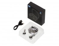 Headphones wireless Evolt Tws wireless Sync, black (591917)