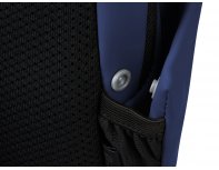Backpack Voyager Sofit laptop made of eco‑leather, 34×14×44 cm, blue (935712)