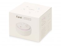 Увлажнитель воздуха с подсветкой Rombica Farel, белый (595644)