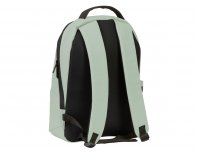 Backpack Voyager Sofit laptop made of eco‑leather, 34×14×44 cm, olive (935713)