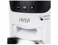 Кормушка умная Hiper Wi-Fi IoT Pet Feeder, 3000 мл, белый/черный RA-324985