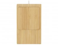 Устройство зарядное беспроводное из бамбука Bamboo collection Jetty, 10 Вт, натуральный (591074)