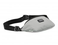 Bag belt Brand Charger Bumble universal waterproof made of recycled plastic, grey (936088)