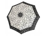 Umbrella mechanical Doppler Fiber Mini 5x5x25 cm, black and white (726465BW03)