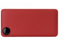 Аккумулятор внешний с дисплеем Evolt Mild, 10 000 mAh, красный (591231)
