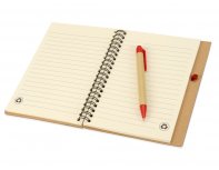 Gift set Essentials with USB flash drive and A5 notebook with pen, red (700321.01)