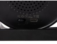 Portable speaker Evolt Eclipse with wireless charging function, 5W/10W, black (898410