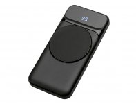 Battery external wireless Magnetic with integrated cables Evolt Mani, 10000 mAh, black (590164.07)