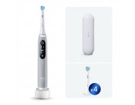 Щетка зубная электрическая Oral-B iO 6 Grey Opal + дополнительные насадки Oral-B 4 шт