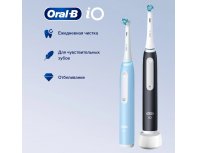 Electric toothbrush Oral-B  iO 3 Duo Matt Black + Ice Blue