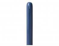 Набор из внешнего акуумулятора и универсального кабеля Evolt Reserve LED, 10000mAh, темно-синий