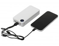 Аккумулятор внешний Evolt Mild Pro c быстрой зарядкой QC/PD, 20 000 mAh, белый (591246)
