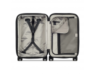 Чемодан Delsey Peugeot Zip 4-х колесный, 35x55x20 см, серый (00100780111)