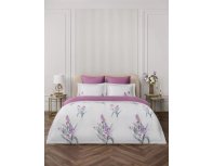 Комплект постельного белья Arya Exclusive Calantha 1,5-спальный Белый, Сиреневый 8680943210159