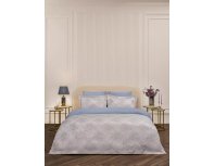 Bedding set Arya Majestik Foggy Euro, double ash grey 8680943241368