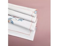 Комплект постельного белья Arya Exclusive Rainbow 1,5-спальный белый, розовый 8680943246899