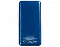 Аккумулятор внешний Evolt Forge v.2 металл, 10000mah, синий (591202)