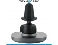 Держатель автомобильный с беспроводной зарядкой uBear Way Magnetic Car mount with Wireless Charging (WL18GR15-ADM)