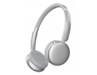 Наушники накладные беспроводные Deppa Stereo Light, cеребристый (1-44307)