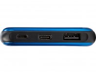 Аккумулятор внешний Evolt Forge v.2 металл, 10000mah, синий (591202)