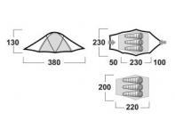 Tent Husky Fighter 3-4 person (H22001SONG)