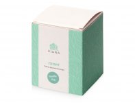 Soy scented candle in glass Kiana Niort, burgundy