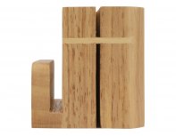 Set cheese Eat&Bite Break: 2 ceramic knives on a wooden stand, ceramic board (825908)