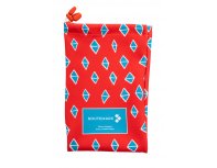 Cover for a suitcase Routemark Rhombus in red S (SP310)