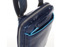 Men"s bag Piquadro Blue Square, genuine leather, blue (322309)
