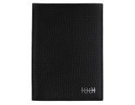 Обложка для паспорта Cerruti 1881 Irving Black, 11,5x8,5 x 2 см, черный (NLP012A)
