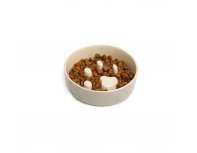 Миска для медленного поедания корма Scruffs Icon Slow Feeder серая, 16 см