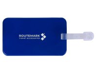 Бирка для багажа Routemark Happy Ways, синий/blue