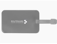 Бирка для багажа Routemark Happy Ways, серый/grey