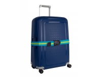 Ремень багажный с замком Routemark TSA355B морская волна