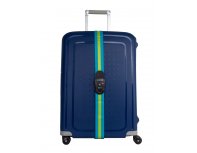 Ремень багажный с замком Routemark TSA355B морская волна