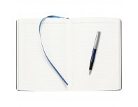 Ручка перьевая Parker Jotter Royal Blue CT, Mblue и ежедневник недатированный, синий (PRPS2030950)