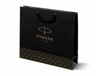 Gift set: ballpoint pen Parker Jotter XL SE20 Monochrome and an undated diary, black cut, black