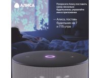 Колонка умная Яндекс Станция Мини 3 на YaGPT, модель YNDX-00027 (серый)