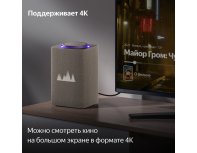 Smart speaker Yandex Station Max with Zigbee, YNDX-00053 (beige)