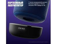Колонка умная Яндекс Станция Мини 3 Про, Zigbee, модель YNDX-00059BLU (синий)