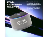 Колонка умная Яндекс Станция Мини 3 Про, Zigbee, модель YNDX-00059GRY (серый)