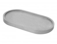Set of candles on a stand Kiana Aris (white, gray)