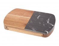 Cheese set Eat&Bite Date in a gift box made of acacia and marble (natural) RA-276424