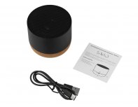 Speaker wireless Savio Montii, 3 W, black (975687)