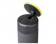 Колонка Qjet Мьюзик с беспроводной Magsafe-зарядкой для смартфона и наушников , 15 Вт, черный (401317)