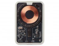 Аккумулятор внешний беспроводной магнитный Qjet MagnifIQ с QC\PD, 10000 мАч, 15 Вт, белый (597126)